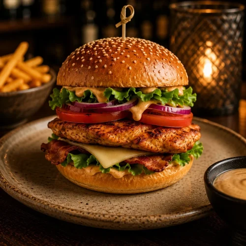 chicken burger